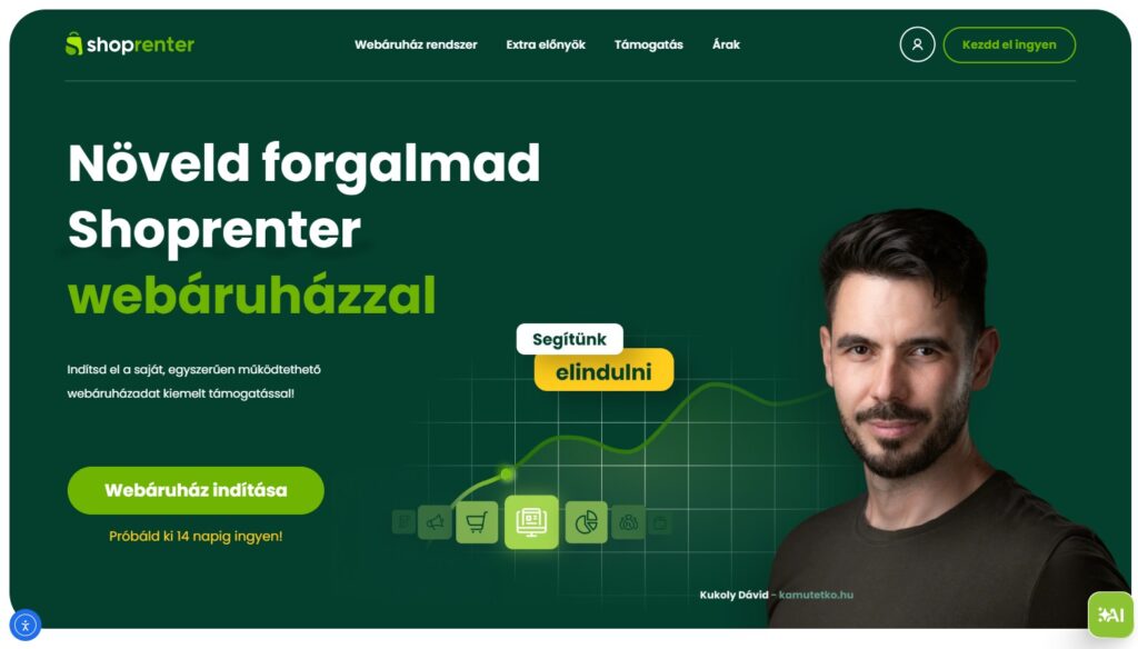shoprenter webshop motor