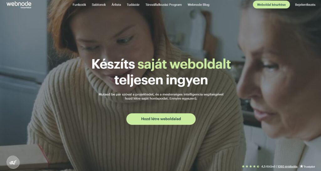 webshop motor választás - webnode